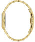 ფოტო #2 პროდუქტის Women's Marc Anthony Modern Quadra Diamond Accent Gold-Tone Stainless Steel Bracelet Watch 21mm