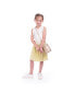 ფოტო #3 პროდუქტის Child Jill Lime Ombre Jersey Dress