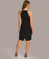 Фото #2 товара Donna Karan Women's Chain-Trim Halter Sheath Dress