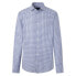 Фото #1 товара HACKETT Cotton Tencel Check long sleeve shirt