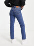 Levi's 501 crop jeans in indigo