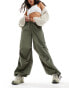 Фото #2 товара JJXX Sally parachute pants in khaki