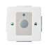 Фото #1 товара Schneider Electric 740044 - Pushbutton switch - White - IP20 - REACh - RoHS - 24 - 24 V - 75 mm