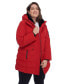 Фото #3 товара Plus Size Kootney Mid-Length Parka Coat