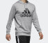 adidas Logo字母印花运动连帽套头卫衣 男款 灰色 / Кофта Adidas Logo Hoodie DN1417