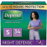 Фото #1 товара Depend Night Defense Adult Incontinence Underwear for Women - Overnight