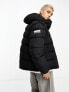 Napapijri Rick water-repellent puffer jacket with logo patches in black