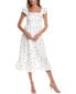 Фото #1 товара Jl Luxe Strawberry Midi Dress Women's White M