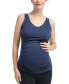 Maternity V-Neck Nursing Active Tank Top