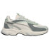 Фото #1 товара Puma RsConnect Buck Lace Up Mens Off White Sneakers Casual Shoes 382710-01