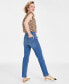 Фото #4 товара Women's High Rise Straight-Leg Jeans, Regular and Short Lengths, Created for Macy's
