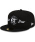 Фото #1 товара Головной убор мужской New Era чёрный "Just Don" Brooklyn Nets 59FIFTY