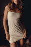 Фото #1 товара Короткое платье облегающего кроя ZARA