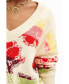 ფოტო #5 პროდუქტის Women's Oversize Floral Pullover