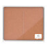 Фото #4 товара NOBO Premium Plus 15xA4 Sheets Interior Cork Surface Display Case With Sliding Door