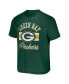 Фото #4 товара Men's NFL x Darius Rucker Collection by Green Green Bay Packers Stripe T-shirt