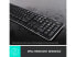 Фото #5 товара Logitech K270 Wireless Keyboard for Windows, 2.4 GHz Wireless, Full-Size, Number