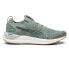 Фото #1 товара Puma Electrify Nitro 3 Knit Running Mens Green Sneakers Athletic Shoes 37908406