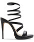 Фото #2 товара Women's Kat Leg-Wrap Platform Dress Sandals