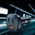 Фото #7 товара Ładowarka samochodowa 66W 2x USB-C USB Power Delivery QC 4.0 czarny