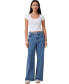Фото #4 товара Women's Relaxed Wide Leg Jeans