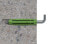 fischer 524830 - Screw hook & wall plug kit - Autoclaved aerated concrete - Brick - Concrete - Gypsum block - Nylon - Green - 6 mm - 30 mm