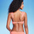 Фото #4 товара Women's Light Lift Shoulder Cap Straps Bikini Top - Shade & Shore Coral Pink 36D