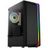 Фото #1 товара Aerocool Bionic v2 Midi-Tower, RGB, Tempered Glass - schwarz