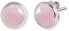 Фото #1 товара Серебряные серьги с розовым кварцем ERE-RQ-ST