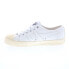 Фото #5 товара Gola Coaster Leather CLA309 Womens White Canvas Lifestyle Sneakers Shoes 9