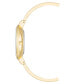 Фото #2 товара Наручные часы Anne Klein Women's Rose Gold-Tone Alloy Open Link Bracelet Watch, 33mm