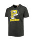 ფოტო #3 პროდუქტის Men's Heathered Charcoal Purdue Boilermakers Local Tri-Blend T-shirt