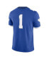 Men's #1 Royal Kentucky Wildcats Game Jersey