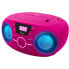 Фото #3 товара BIGBEN CD61RSUSB Tragbares Radio CD USB Pink + Leuchtlautsprecher