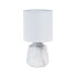 Desk lamp Versa White Ceramic 24,5 x 12,5 x 24,5 cm