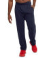 ფოტო #2 პროდუქტის Men's Big & Tall Powerblend Open Bottom Fleece Sweatpants