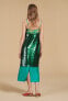 Matching sequinned dress - limited edition