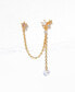 Crystal Star Crossed Lover Double Earring