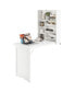 Wall Mounted Fold-Out Convertible Floating Desk Space Saver