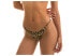 Rio De Sol 294096 Women's Invisible Hipster Brazilian Bikini Bottom Leopard, SM