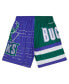 Men's Purple, Hunter Green Milwaukee Bucks Jumbotron 3.0 Shorts