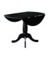 Фото #20 товара International Concept 42" Round Dual Drop Leaf Pedestal Table