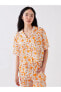 Фото #2 товара Короткая блузка с цветочным узором LC Waikiki для женщин