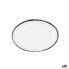 Фото #1 товара Плоская тарелка Quid Select Filo Белый Чёрный Пластик 21,3 x 15 cm (12 штук)