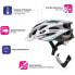 Фото #7 товара Шлем для велосипеда METEOR MV29 DRIZZLE Графит 16918