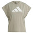 ფოტო #1 პროდუქტის ADIDAS Icons Regular Fit Logo short sleeve T-shirt