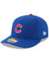 Men's Royal Chicago Cubs National Baseball Hall of Fame Low Profile 59FIFTY Fitted Hat Синий, 7 1/2 - фото #3