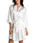 'Mrs' Satin Wrap Bridal Robe, Chemise Nightgown Set