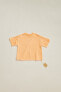 Фото #1 товара Футболка для малышей ZARA Timelesz - футболка из хлопка с низким плечевым швом