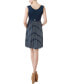 ფოტო #3 პროდუქტის Maternity Scoop Neck Striped Dress